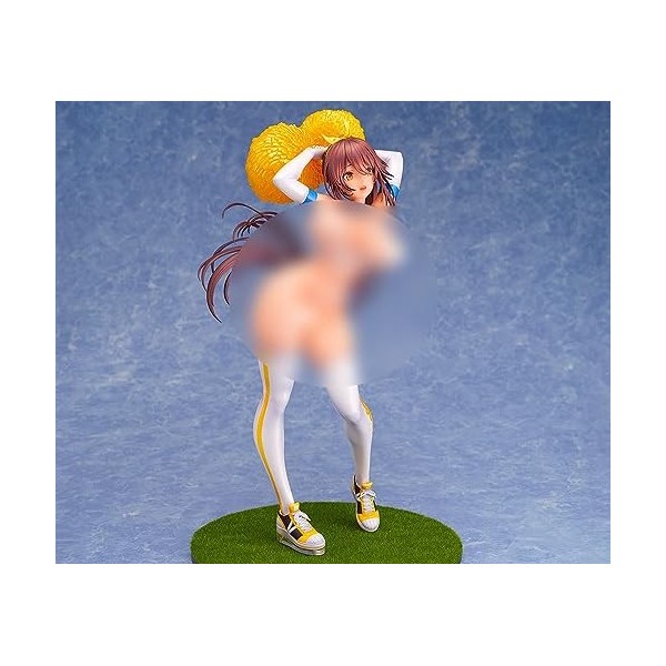 NATSYSTEMS Chiffre danime Figurine Ecchi Pom-pom girl du soleil 1/6 Figurine complète Modèle de personnage danime Gros sein