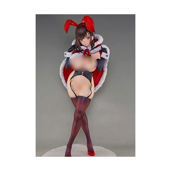 IMMANANT Chiffre danime Figurine ECCHI Lapin de Noël 1/6 Figurine Complète Modèle de personnage danime/statue Jolie fille L