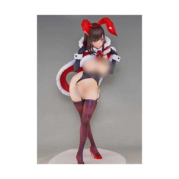 IMMANANT Chiffre danime Figurine ECCHI Lapin de Noël 1/6 Figurine Complète Modèle de personnage danime/statue Jolie fille L