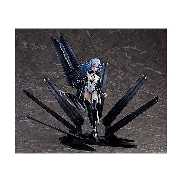 PEPPITHREADS Figurine danime 1/8 Lacia 2018 Black Monolith Deployed Ver.【Beatless】 Blue Hair Cute Hot Girl Waifu Anime Figur