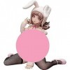 NEWLIA Figurine Ecchi Anime Figuren-Nanami Chiaki 1/4 Bunny Ver. Anime à Collectionner/Personnage modèle PVC Statue poupée mo