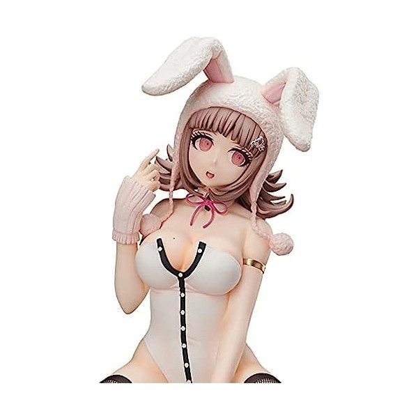 NEWLIA Figurine Ecchi Anime Figuren-Nanami Chiaki 1/4 Bunny Ver. Anime à Collectionner/Personnage modèle PVC Statue poupée mo