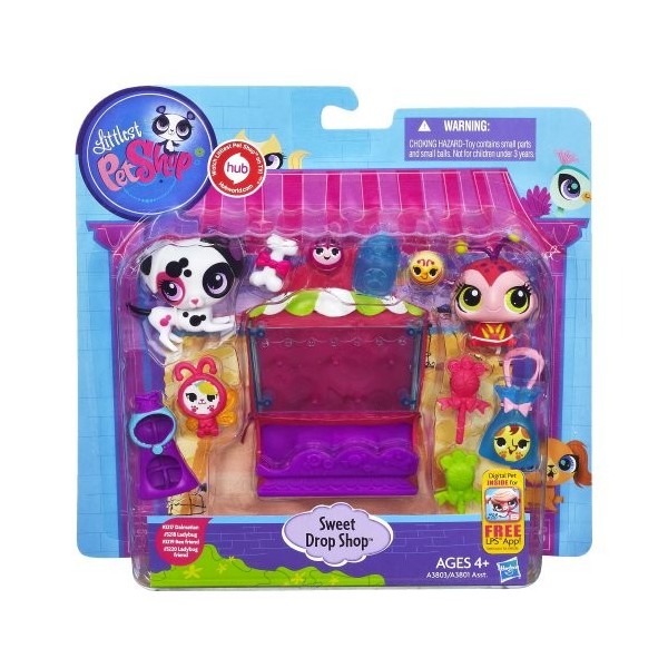 Littlest Pet Shop Sweet Drop Shop Set