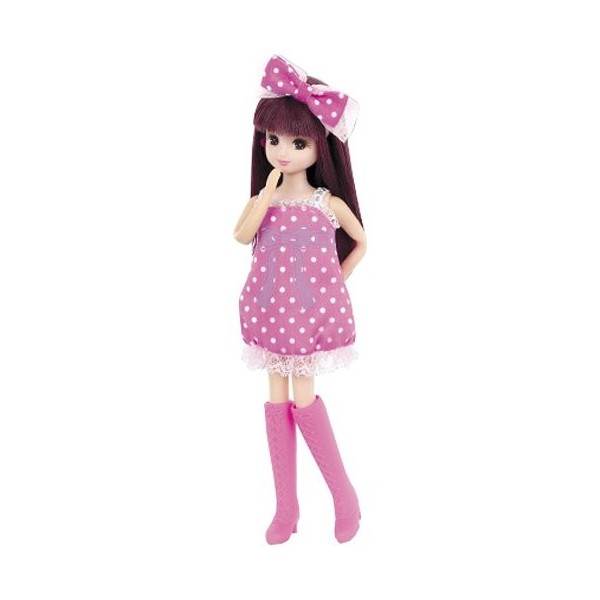 Color Change Pink & White Dress Rika japan import 