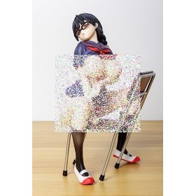 DHAEY Anime Figure Ecchi Figure Original -Fujimi Fuyuko- 1/5 Amovible Vêtements Action Figurines Modèle Collection Statue Jou