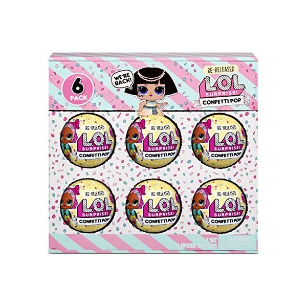 L.O.L. Surprise! 6-Pack Confetti- Pharaoh Babe 571629 