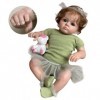 Lonian 22 pouces 55cm main renaître poupée Bébé fille peinte poupée