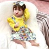 FARMAHAR Reborn Dolls, 18Pouces Mou Tendre PoupéE en Vinyle De Silicone, IdéAl pour Les Enfants De 3 Ans Et Plus comme Cadeau