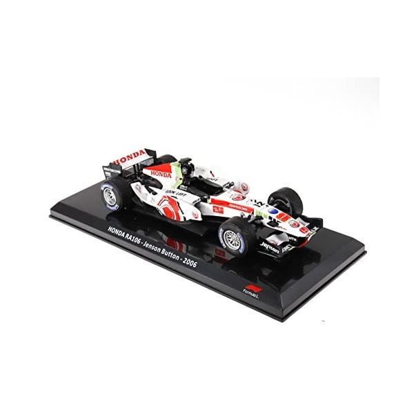 - Voiture Formule 1 1/24 Compatible avec Honda RA 106 - Jenson Button - 2006 - OR037