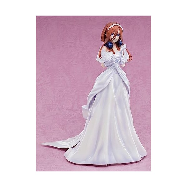 MKYOKO Figure ECCHI-Miku Nakano Wedding Ver. 1/7-Anime Statue/Adult Pretty Girl/Modèle de Collection/Modèle de Personnage Pei