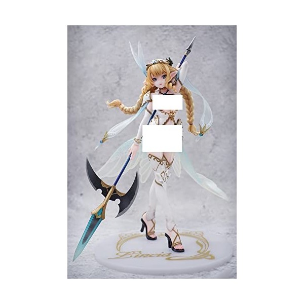 MKYOKO ECCHI Figure-Elf Mura - Lincia - 1/6- Statue dAnime/Vêtements Amovibles/Adulte Jolie Fille/Modèle de Collection/Modèl