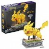 MEGA Pokémon Lot Collector Pikachu HGC23 + Coffret De Construction avec Figurine Pikachu Aventure À La Plage HDL76 , Const