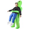 HYLQUP costume gonflable alien pour homme et femme convient pour les spectacles et les fêtes halloween adulte gonflable costu