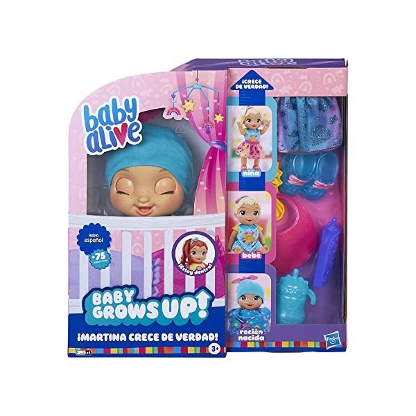 Baby Alive - Martina grandit de la vraie langue espagnole Hasbro E8199SC1 