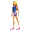 Barbie La Magie des Dauphins poupée blonde avec masque, tuba et palmes, jouet pour enfant, FBD73