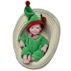 Poupées Reborn, 6 Pouces, Mini Poupée Réaliste pour Nouveau-Né Fille avec Cheveux Bouclés Et Enracinés, Vêtements en Vinyle S