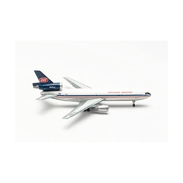 Herpa Miniaturmodelle JAT - Yugoslav Airlines Mcdonnell Douglas DC-10-30 – YU-AMA “Nikola Tesla”