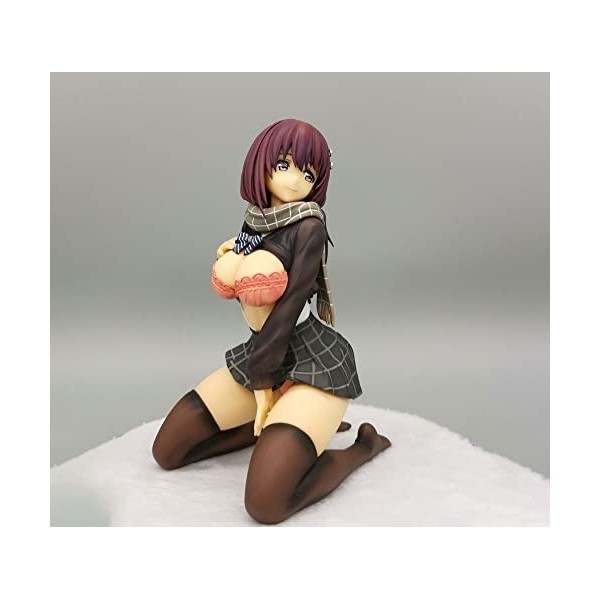 IMMANANT Chiffre danime Figurine ECCHI - JK Muichaimashita - 1/6 Modèle de Personnage danime/Statue Fille Mignonne aux Gros