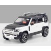 ARCADORA 1/24 Diecast Model Car Pullback Véhicule Collection de jouets pour Land Rover New Defender 110, cadeau pour enfants,