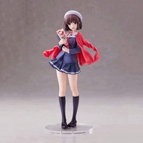 BOANUT Ecchi Figure Kato Megumi Uniforme Scolaire Ver. Figurine danime Mignon Personnage de Dessin animé Jouet Statue modèle