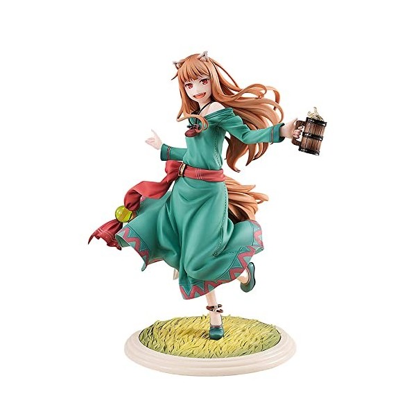 QDLONG Spice and Wolf Holo Échelle 1:8 Mignon Loli Sexy Girls Anime Figure/Poupée/Statue/Modèle Action Figure Adulte Anime Bo