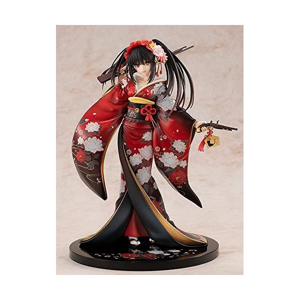 PIELUS Ecchi Figure Date A Live -Tokisaki Kurumi- 1/7 Kimono séduisant Ver. Figurine danime Fille poupée Jouets modèle Objet