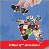 TECH DECK - FINGER SKATE - COFFRET 25E ANNIVERSAIRE 8 FINGER SKATES - 8 Authentiques Finger Skates A Collectionner Et 1 Figur