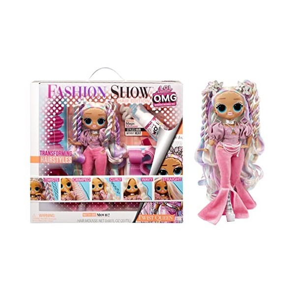 L.O.L. Surprise! OMG Fshn Shw-Twist Queen Fashion Show Doll PDQ