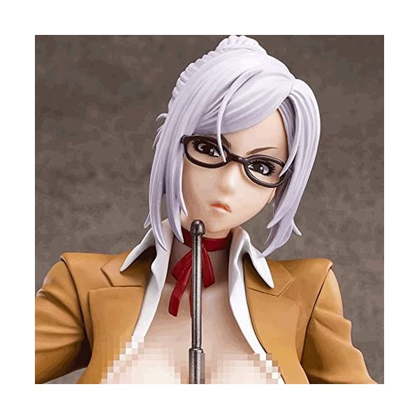 RIZWELLA Ecchi Figure Prison School -Shiraki Meiko & GuanYu- Action Figure Set 1/6 Premium Ver. Doux Corps Mignon exposant la