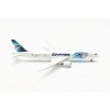 Herpa Maquette Egyptair Boeing 787-9 Dreamliner – SU-GEU, echelle 1/500, Model, pièce de Collection, davion sans Support, Fi