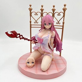 IMMANANT Chiffre danime Figurine ECCHI Freia Light Novel Ver. Figurine complète 1/7 Jolie fille Vêtements amovibles Modèle d