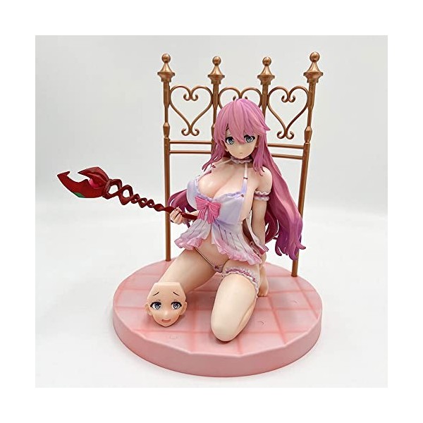 IMMANANT Chiffre danime Figurine ECCHI Freia Light Novel Ver. Figurine complète 1/7 Jolie fille Vêtements amovibles Modèle d