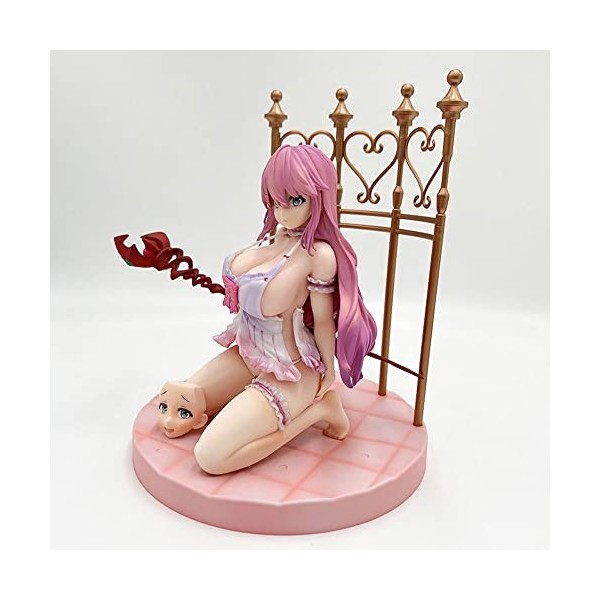 IMMANANT Chiffre danime Figurine ECCHI Freia Light Novel Ver. Figurine complète 1/7 Jolie fille Vêtements amovibles Modèle d