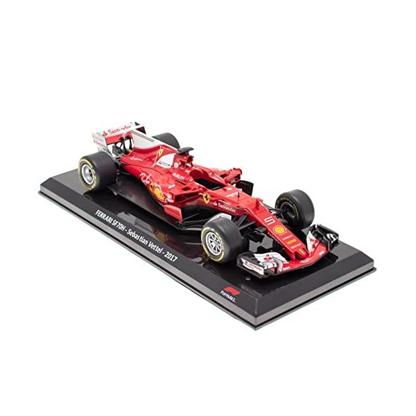 - Voiture Formule 1 1/24 Compatible avec Ferrari SF70H Sebastian Vettel 2017 - OR009