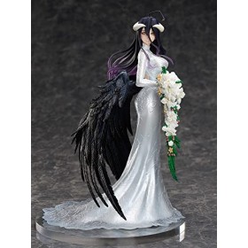 NATSYSTEMS Chiffre danime Overlord -Albedo- 1/7 Mariage Ver. Figurine Ecchi Jolie poupée Modèle Décoration Collection de Sta