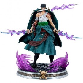 KAMFX One Piece Figure Roronoa Zoro Anime Figure Action Figure Modèle Bande Dessinée PVC Statue Collectibles Jouet Décoration