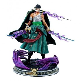 KAMFX One Piece Figure Roronoa Zoro Anime Figure Action Figure Modèle Bande Dessinée PVC Statue Collectibles Jouet Décoration