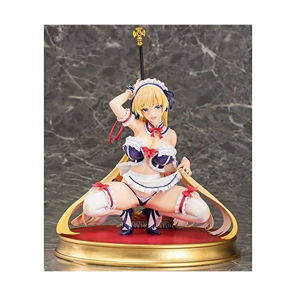 POMONO Waifu Figure Maliani Mayuri 1/8 Figure Complète Maid VER. Posture accroupie poupée Mignonne modèle décor Personnage de