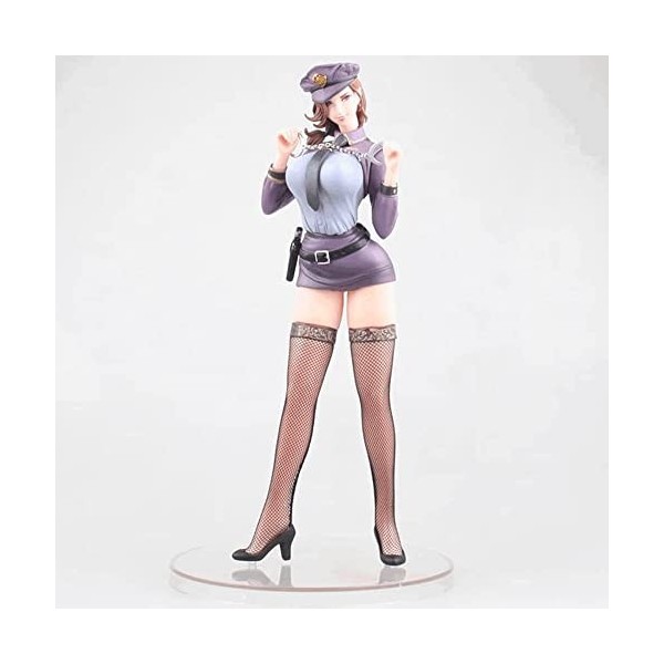 RIZWELLA Ecchi-Figure 1/6 Ver. Inran Do S Policewoman -Akiko- Anime Figure Figure Figure Complète Poupée Statue Otaku Collect