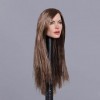 CNSMCWG Sculpture de tête de femme à léchelle 1/6, expression sexy européenne et américaine, tête de poupée pour figurine d