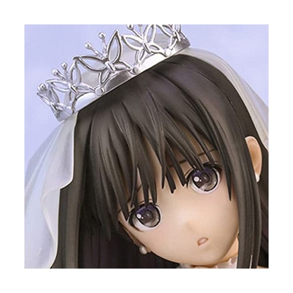 IMMANANT Chiffre danime Saeki Ai - 1/6 - Mariage Blanc Ver. Figurine ECCHI jolie fille Loli Vêtements amovibles Modèle de pe