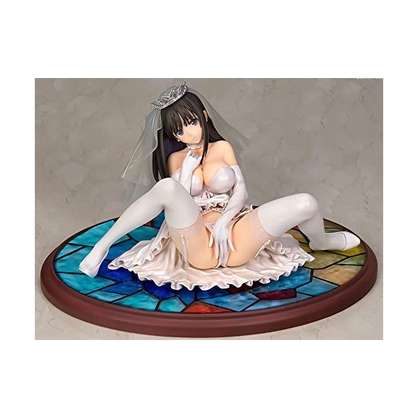 IMMANANT Chiffre danime Saeki Ai - 1/6 - Mariage Blanc Ver. Figurine ECCHI jolie fille Loli Vêtements amovibles Modèle de pe