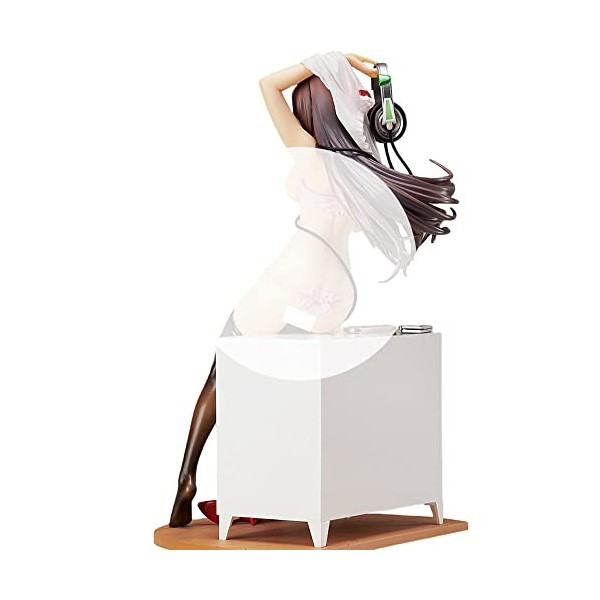 PIELUS Figurine Ecchi Origina -Gamer Girl- 1/7 Figure danime Fille Statue Jouet Vêtements Amovibles Décor de poupée Mignon O
