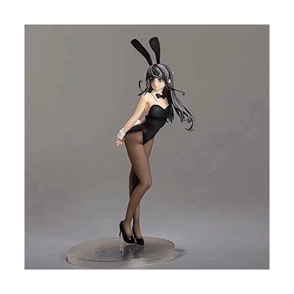 BOANUT La Figurine Ecchi ne rêve Pas de Bunny Girl Senpai Sakurajima Mai Bunny Ver. Statue de Personnage de Dessin animé Mign