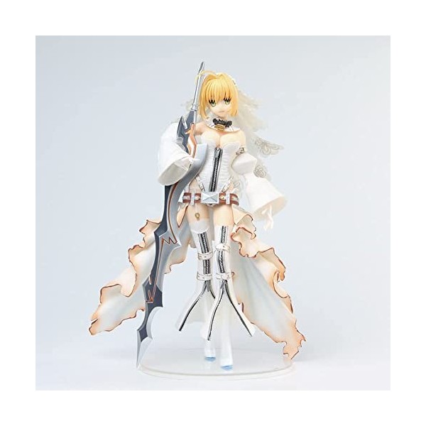 BOANUT Anime Figures Fate/Grand Ordre Saber/Nero Ecchi Figures Claudius mariée Figures complètes Figures d’Action Figurines J