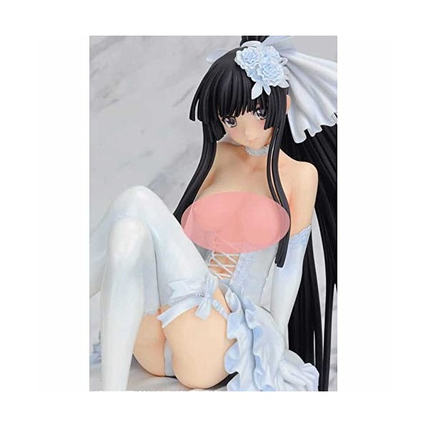 POMONO Waifu Figure T2 Art Girls Yuno Narukami 1/8 Anime Personnage Statues Robe De Mariée VER. Ange Assis Posture Poupée Mig