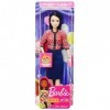 Barbie Métiers poupée Présidente brune avec blazer et jupe crayon, jouet pour enfant, GFX28