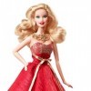 Barbie - Bdh13 - Poupée Mannequin - Joyeux Noel 2014