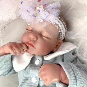 Pinky Reborn Poupée Bébé 20 Pouces 50 cm Silicone Souple Vinyle Charmant Reborn Fille Simulation Nouveau-Né Jouet Réalité Fai