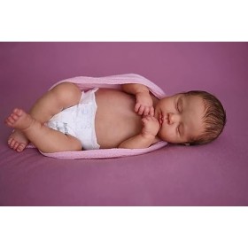 Pinky Reborn Tout Le Corps Vinyle 20 Pouces 50cm Réaliste Poupée Reborn Bebe Souple Silicone Lifelike Mignon Reborn Baby Doll